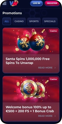 Viper Win Casinolla saatavilla olevat kampanjat