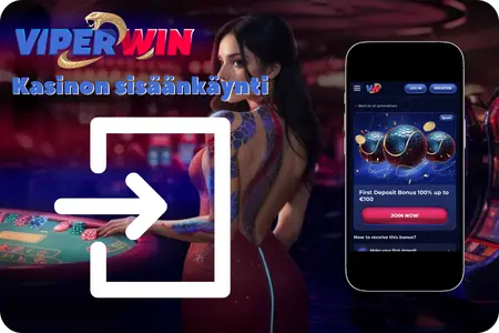 Kirjautuminen ViperWin-kasinolle mobiililaitteella