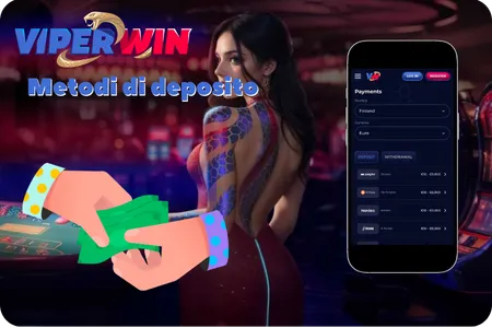 ViperWin Casin Metodi di deposito